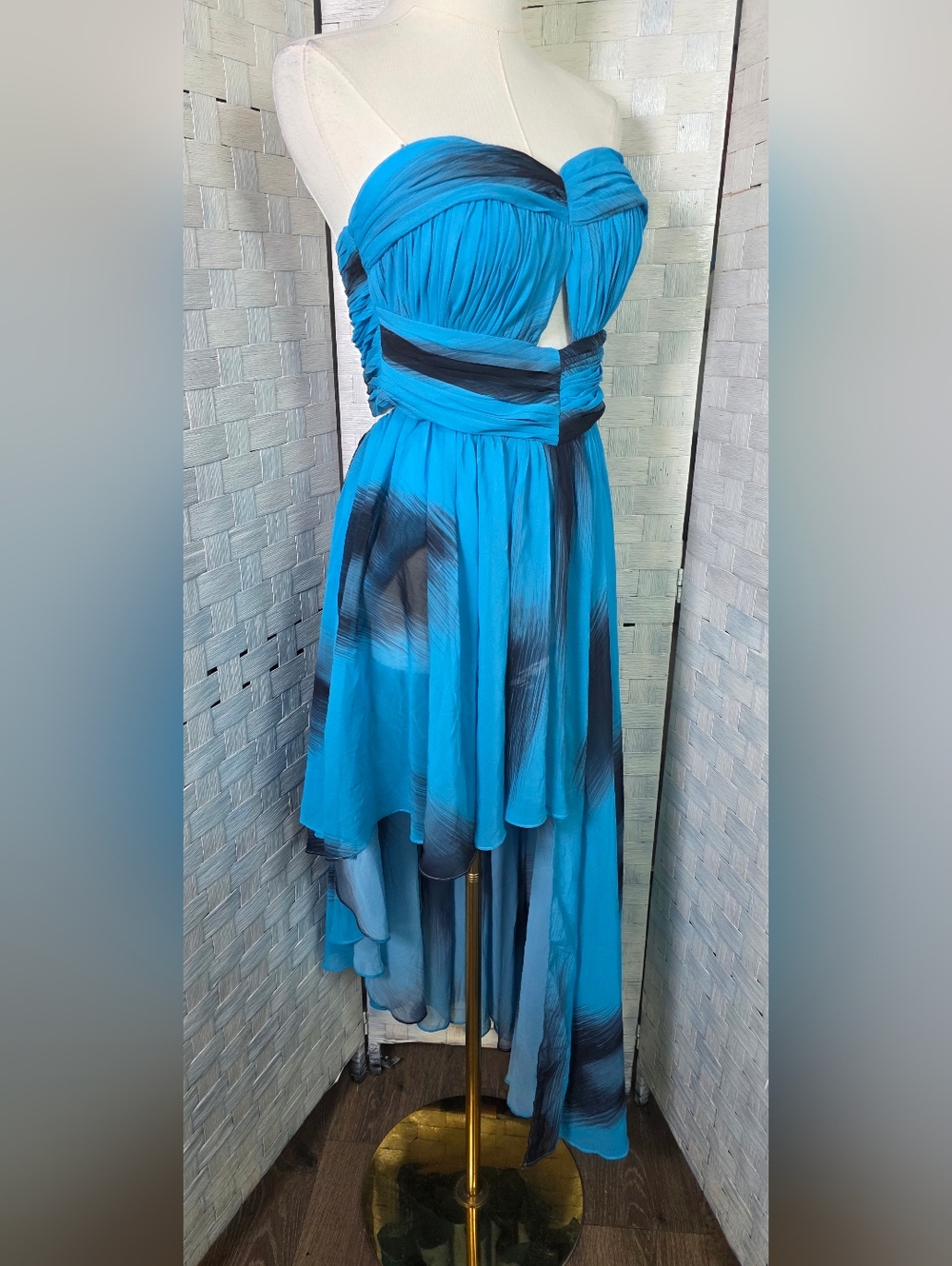 BELLA BARNETT Bandeau High-Low Dress - Picture 4 of 7